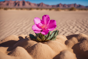 Rosa do deserto